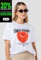 Camiseta Mujer Blanco-Corazón Mp 114478 de MP