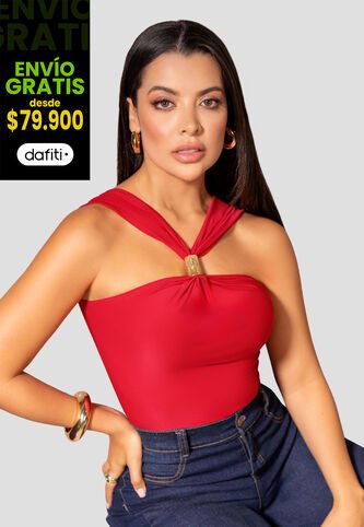 Blusa Mujer Rojo Mp 112516 MP
