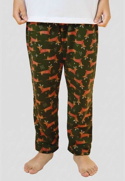 Pantalón Pijama Infantil Femenino Estampado Mp 112533