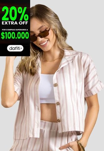Camisa Mujer Estampado Mp 114389 MP