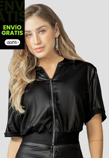 Camisa Mujer Negro Mp 110164