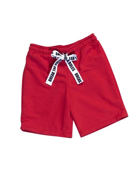 Bermuda Niños Infantil Rojo Mp 92851