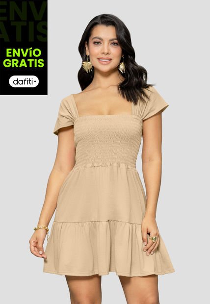 Vestido Mujer Latte Mp 110868