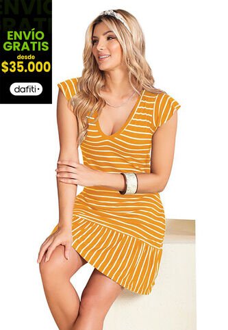 Vestido Mostaza MP 96671 MP