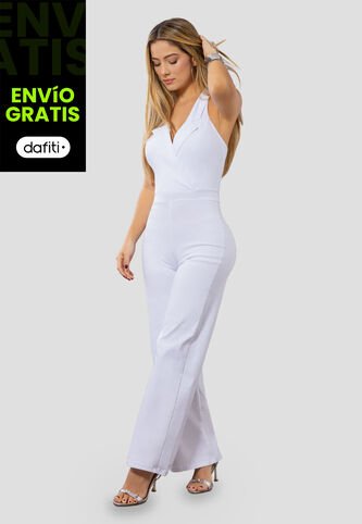 Enterizo Largo Mujer Blanco Mp 110697 MP