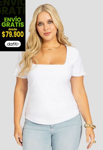 Blusa Mujer Blanco Mp 112235 MP