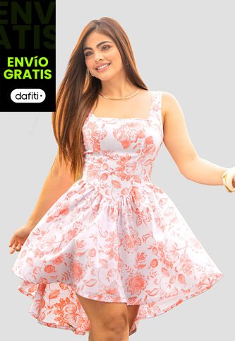 Vestido Corto Mujer Estampado Mp 113969 MP