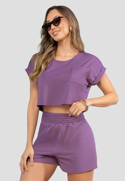 Conjunto Mujer Lavanda Mp 106079