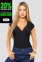 Blusa Mujer Negro Mp 113839 de MP