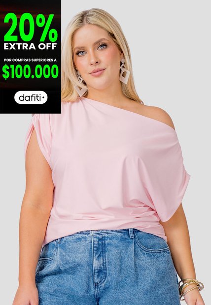 Blusa Mujer Rosa Mp 113941