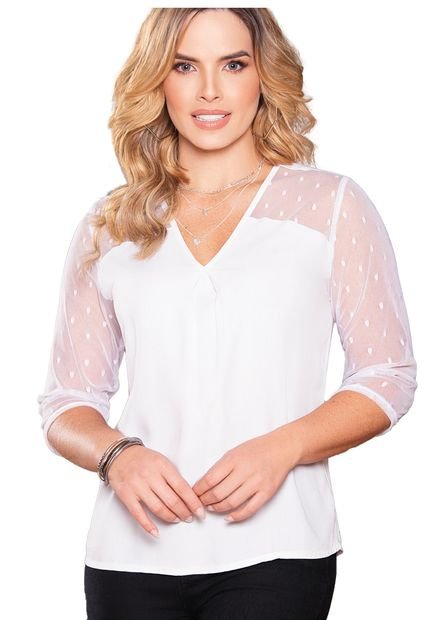 Blusa Adulto Blanco Mp 96193