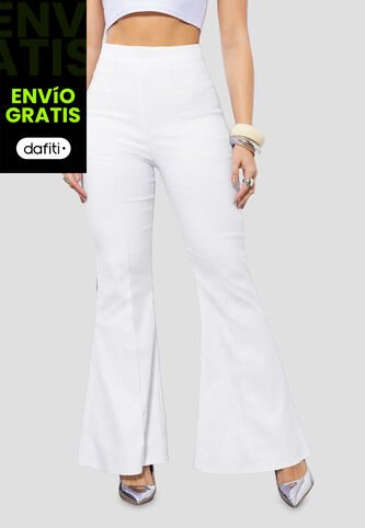 Pantalón Mujer Blanco Mp 113840 MP