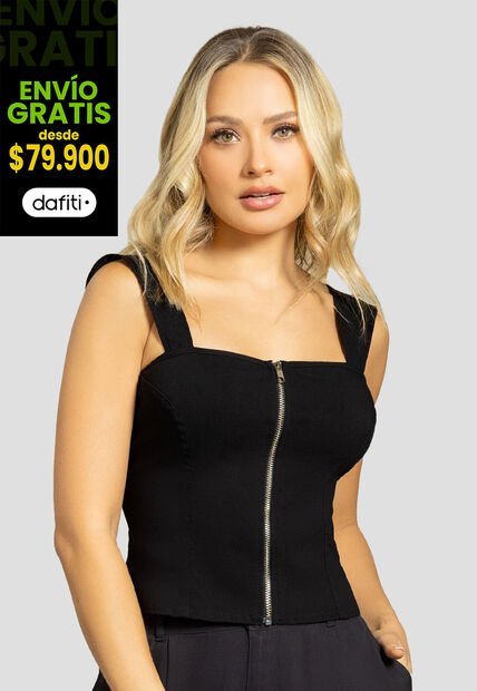 Blusa Mujer Negro Mp 112264