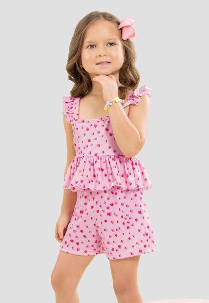 Conjunto Infantil Femenino Multicolor Mp 104528