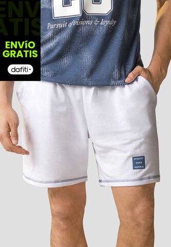 Bermuda Hombre Blanco Mp 113604 MP