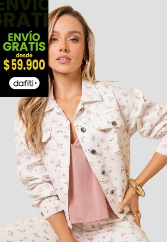 Chaqueta Mujer Estampado Mp 114690 MP