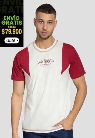 Camiseta Hombre Bicolor Mp 112118 MP