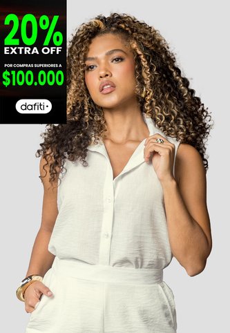 Blusa Mujer Marfil Mp 113856 MP