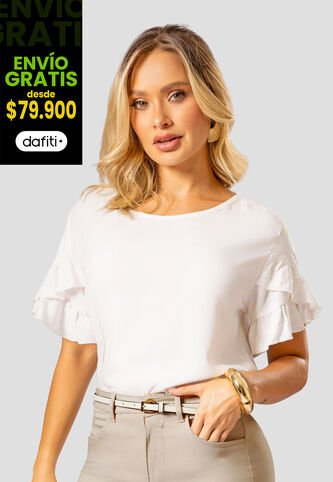 Blusa Mujer Crudo Mp 112049 MP