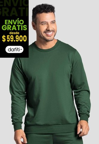 Buzo Hombre Verde Pino Mp 86579 MP