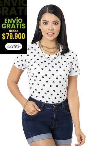 Camiseta Exterior Estampado Mp 3134 MP