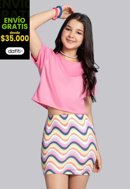 Conjunto Niñas Infantil Multicolor Mp 1106