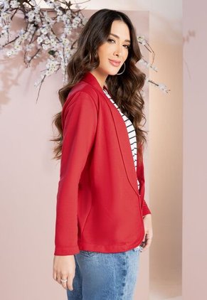 Blazer Mujer Rojo Mp 103988