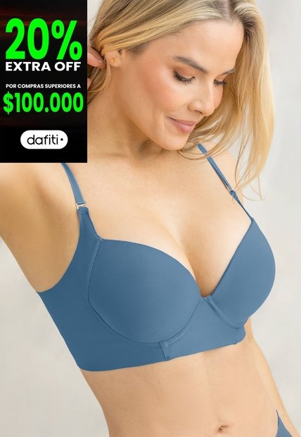 Brasier Mujer Azul Indigo Mp Fi523038