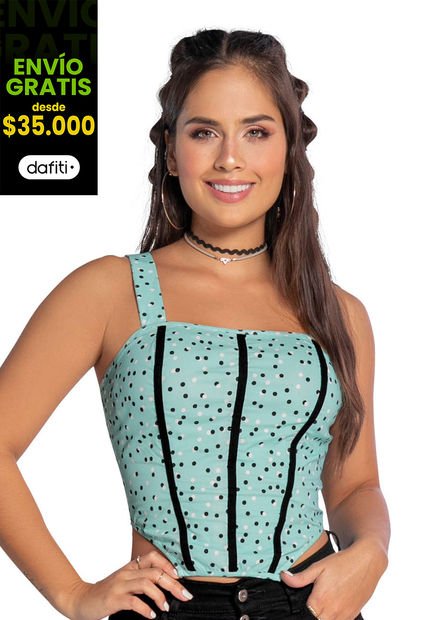 Blusa Mujer Estampado Mp 91867