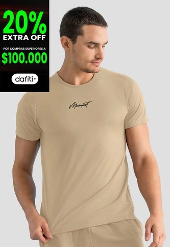 Camiseta Hombre Latte Mp 100495 MP