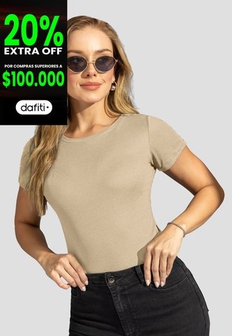 Camiseta Mujer Latte Mp 113376 MP