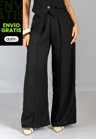 Pantalón Mujer Negro Mp 113213 MP