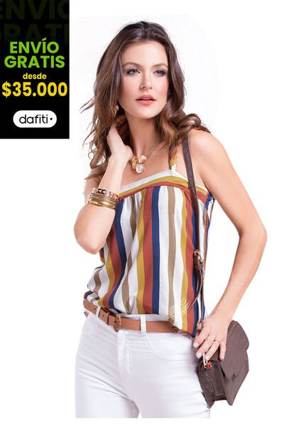 Blusa Mujer Multicolor Mp 71129