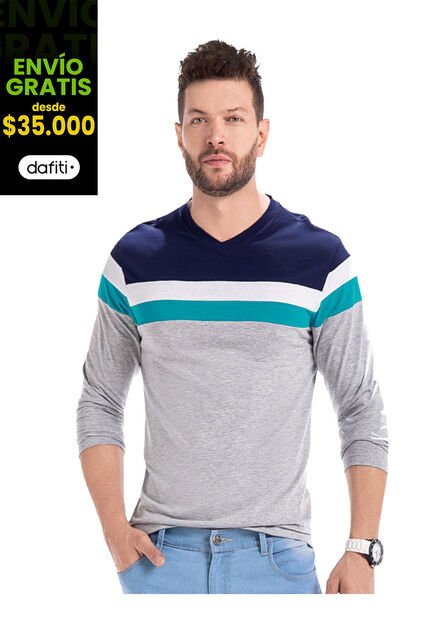 Camibuzo Adulto Masculino Azul Marketing  Personal