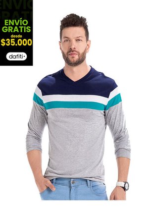 Camibuzo Adulto Masculino Azul Marketing  Personal