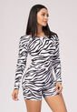 Enterizo Corto Mujer Animal-Print Mp 102931 de MP