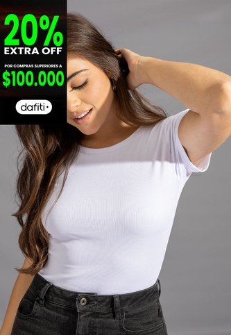 Camiseta Mujer Blanco Mp 113376 MP