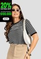 Camiseta Mujer Bicolor Mp 113208 de MP