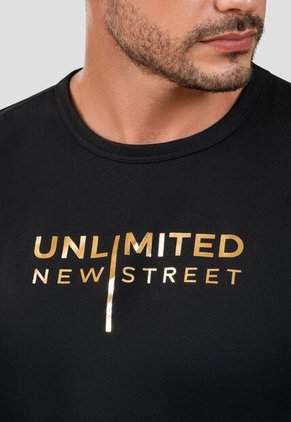 Camiseta Hombre Negro Mp 105402