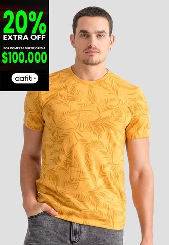 Camiseta Hombre Estampado Mp 113061 MP