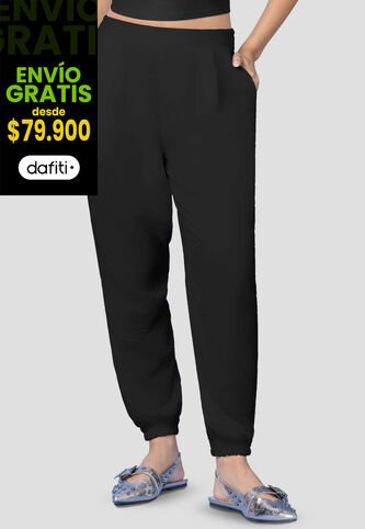 Pantalón Mujer Negro Mp 114280 MP