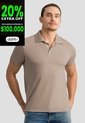 Polo Hombre Café Pardo Mp 113053 de MP