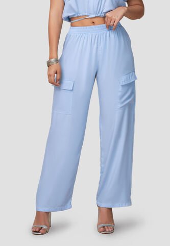 Pantalón Mujer Azul Mp 104022 MP