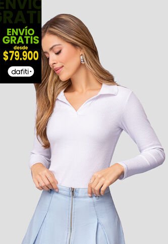 Camibuzo Mujer Blanco Mp 110850 MP
