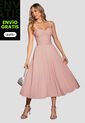 Vestido Corto Mujer Rosa Polvo Mp 113004 de MP