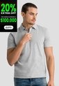 Polo Hombre Gris Jaspe Mp 113053 de MP