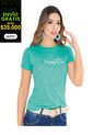 Camiseta Adulto Femenino Verde Marketing  Personal de MP