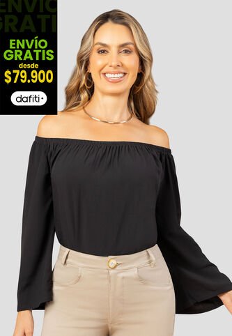 Blusa Mujer Negro Mp 112050 MP