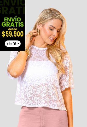 Camiseta Mujer Blanco Mp 114020 MP