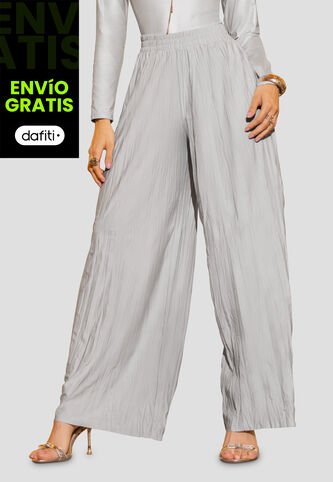 Pantalón Mujer Gris Claro Mp 113005 MP